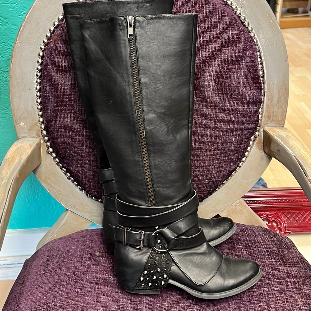 Not Rated studded boots
